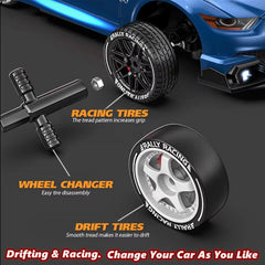 KAIMIO 1:24-scale RC drift car package shows beginner-friendly setup.
