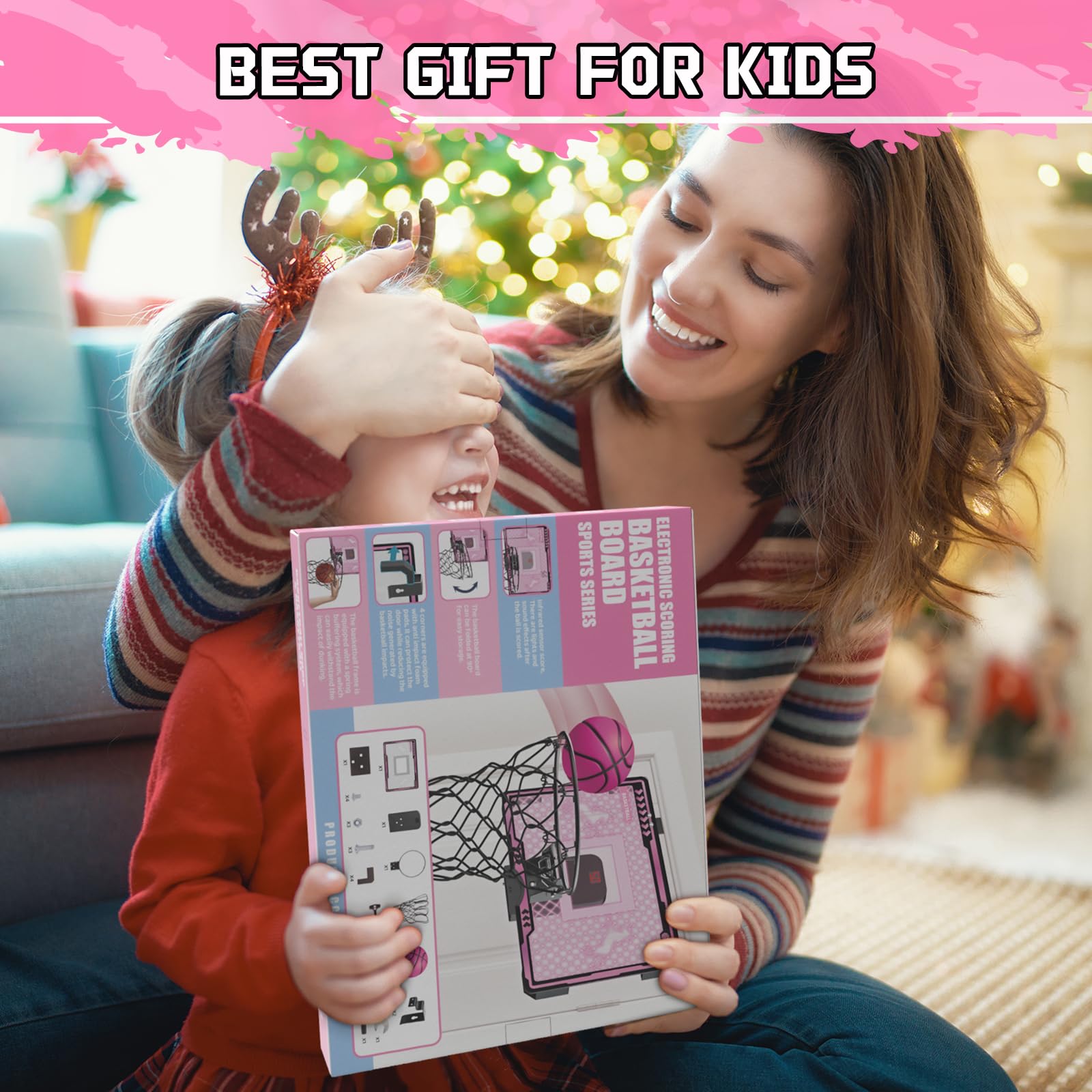 KAISASA door-frame mount fits most rooms for flexible setup