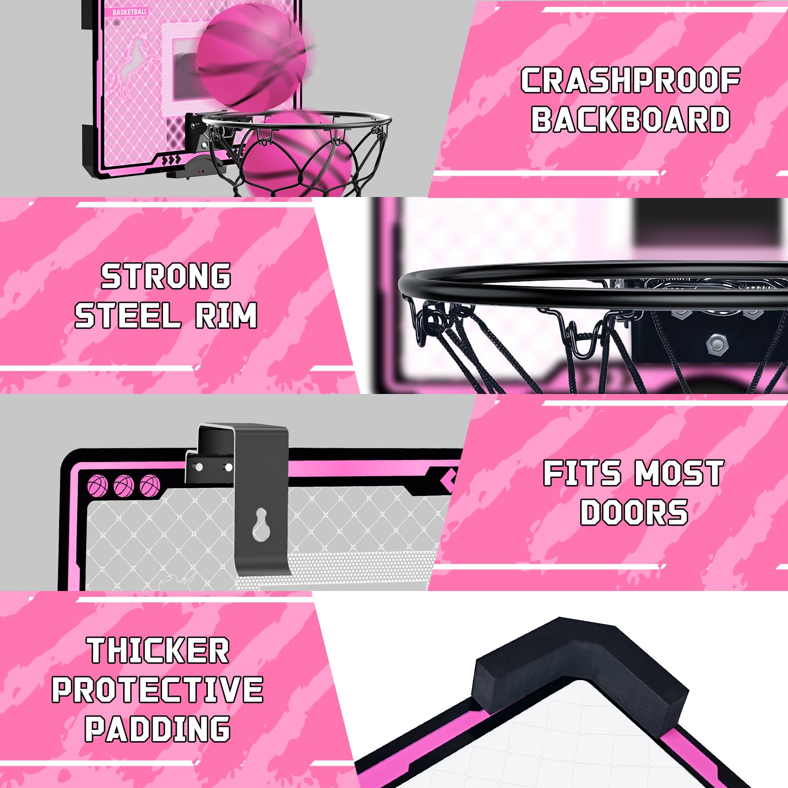 KAISASA durable plastic and metal build supports energetic shots at home