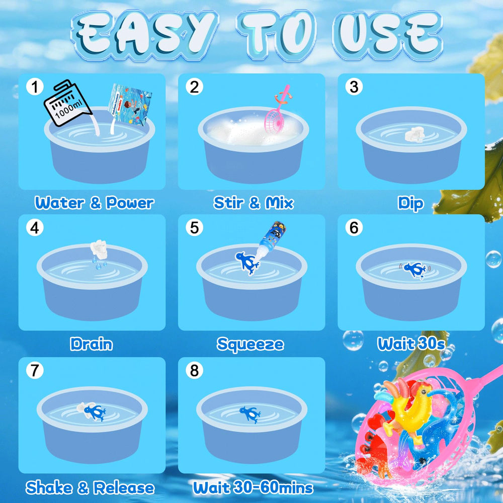 KAISASA Child-friendly instructions guide easy, safe exploration.