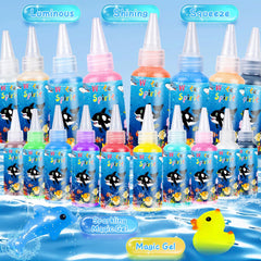 KAISASA Water Gel Beads forming colorful beads during play.