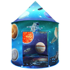 KAIVEE Space World Play Tent ready for easy indoor assembly