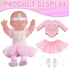 Kajaia 18-inch doll ballet dress enhances storytelling and dressing fun.