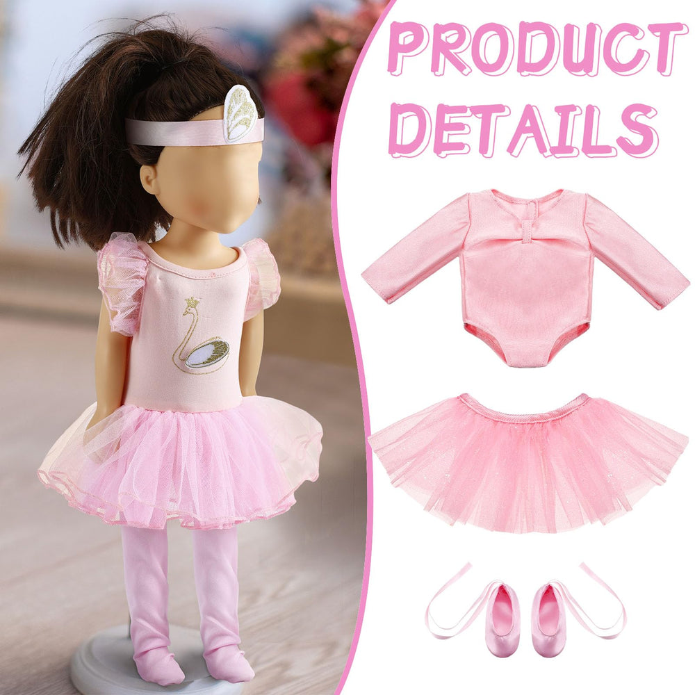 Kajaia 18-inch doll hairband keeps hair neat during dances.