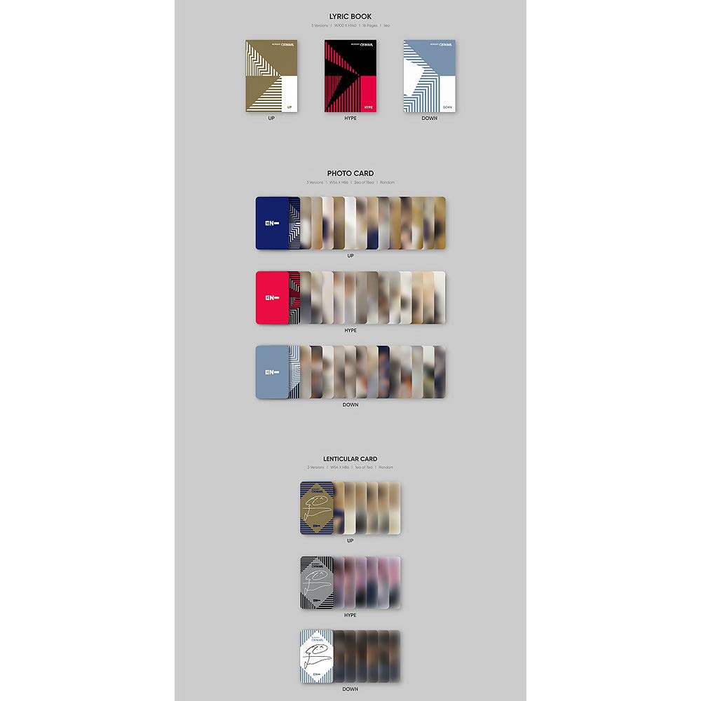 KAKAO M ENHYPEN BORDER: CARNIVAL HYPE ver photocard highlights collectible moments.
