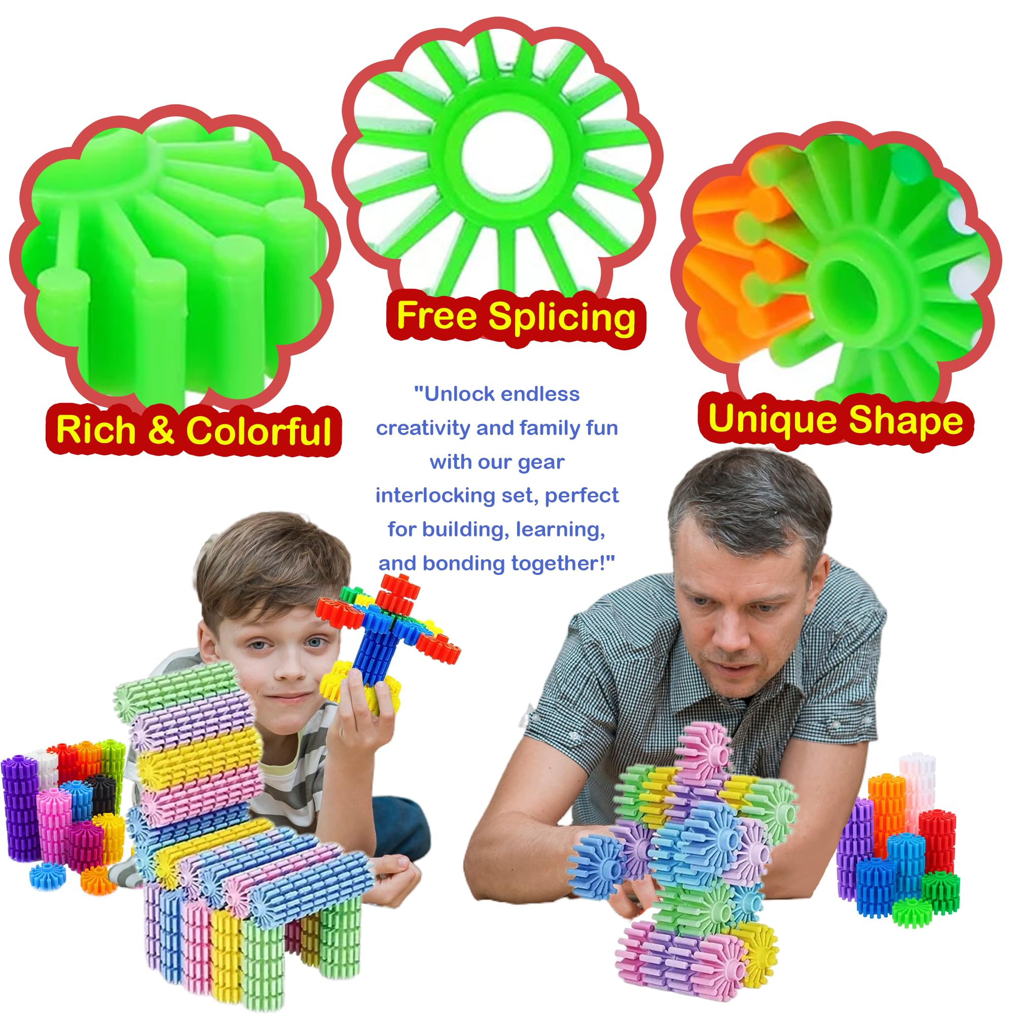 KAKATIMES safe construction playset for ages 3-5 to inspire creativity