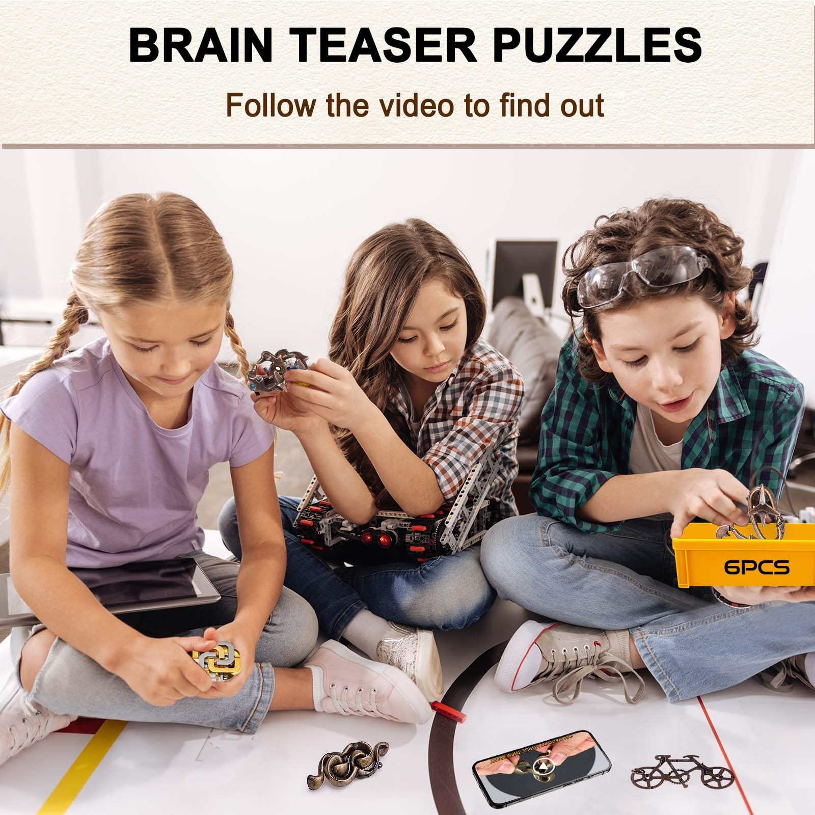 KaKeDuJa 3D metal puzzle gift idea for curious minds.