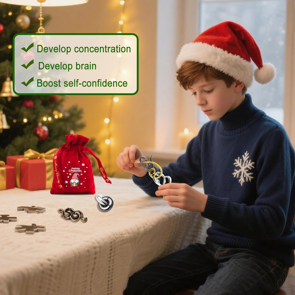 KaKeDuJa gift-ready 3D metal puzzles in attractive packaging