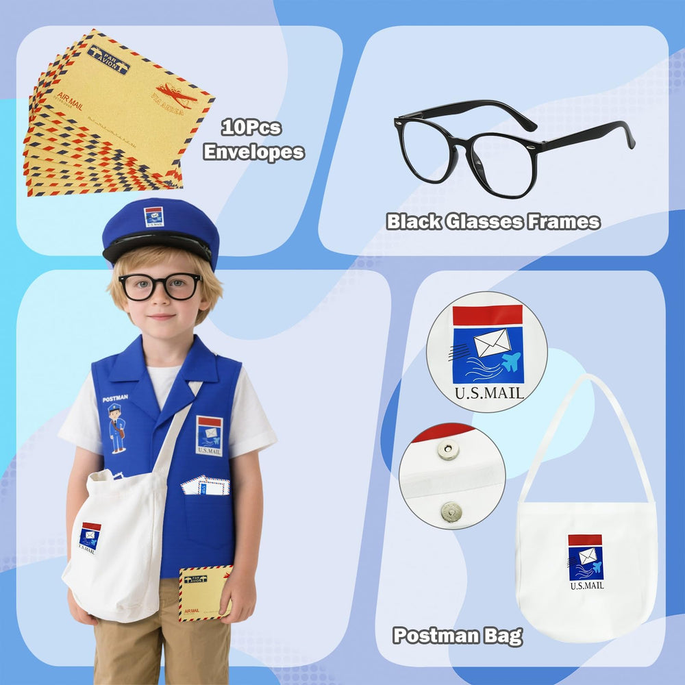 KalaDuck decorative eyeglass frames add playful authenticity to costume.