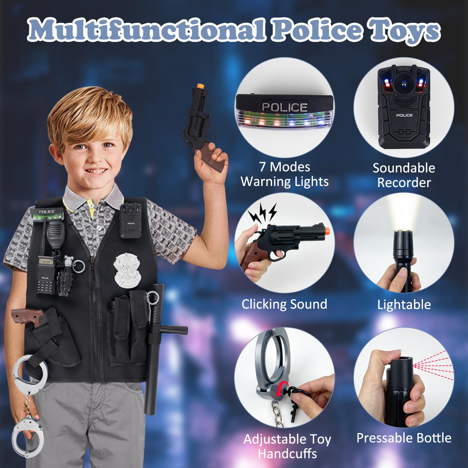 KalaDuck voice recorder toy fuels imaginative narratives during kid cop adventures