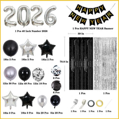 Kalor Happy New Year banner enhances photo ops at upscale NYE events.
