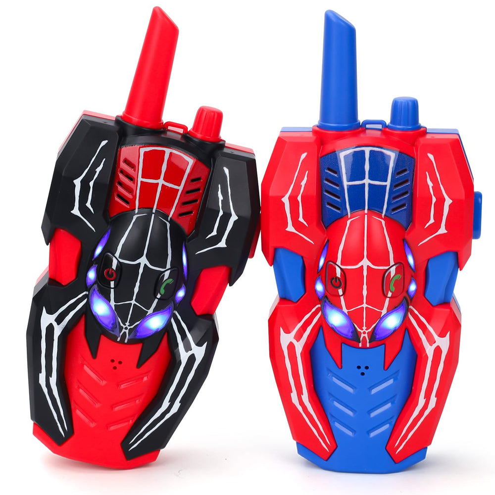 Kalyrart Spider Walkie Talkie front view for outdoor coordination and play