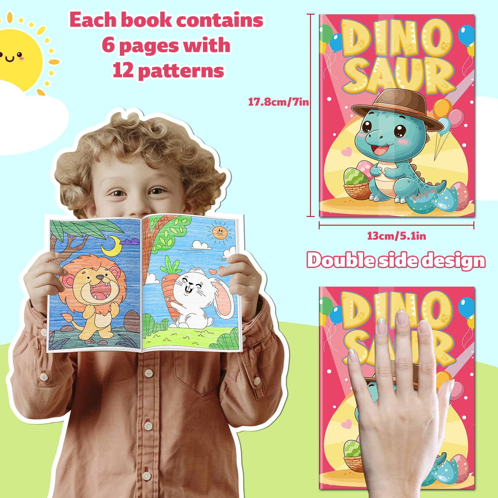 Kalysky mini coloring books featuring mermaids for screen-free fun.
