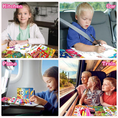 Kalysky mini coloring books about space igniting curiosity during travel.