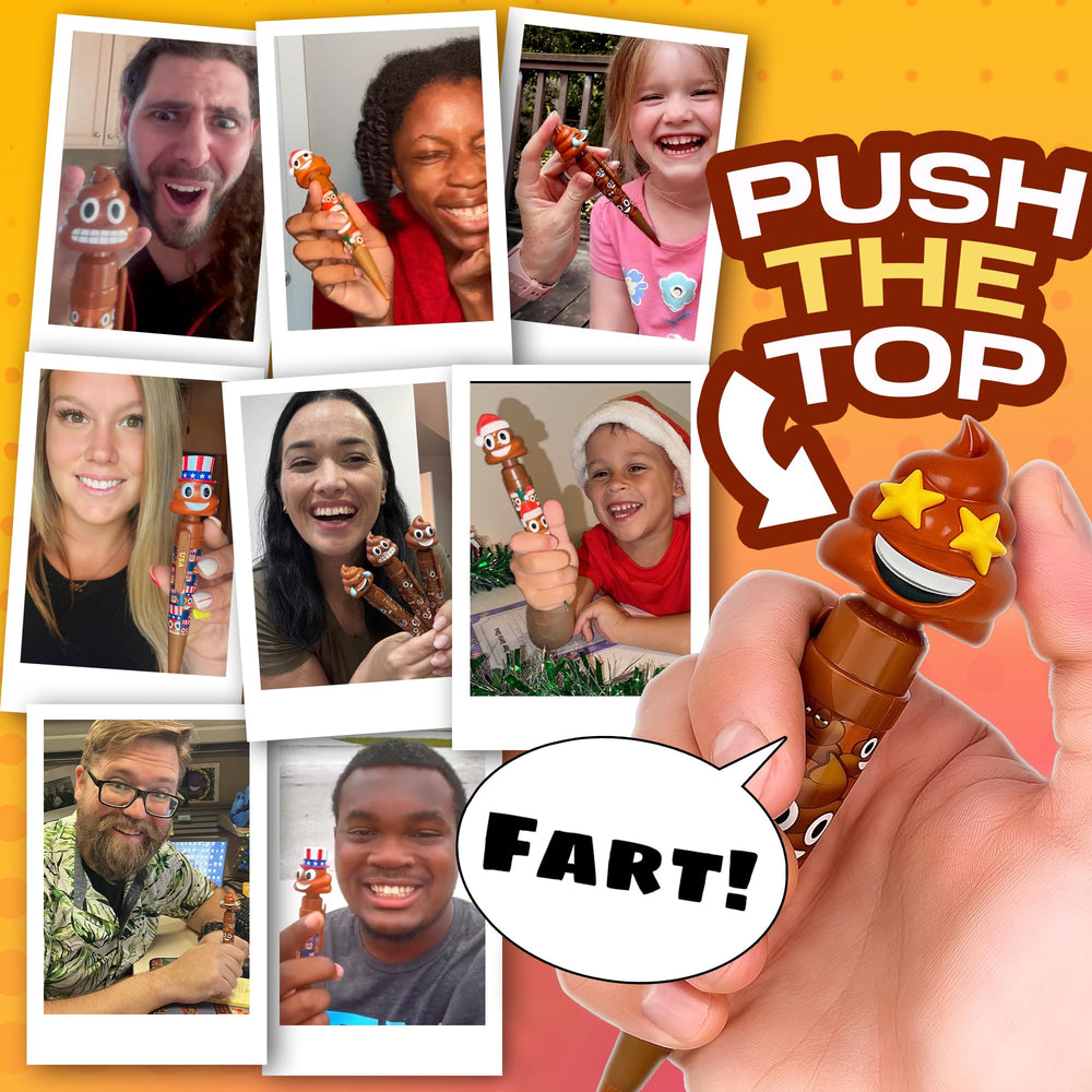Kamhi World boys gift farting poop pen ideal for home use