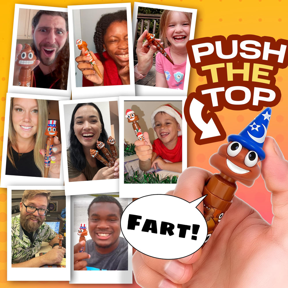 Kamhi World farting poop pen adds lighthearted home fun.