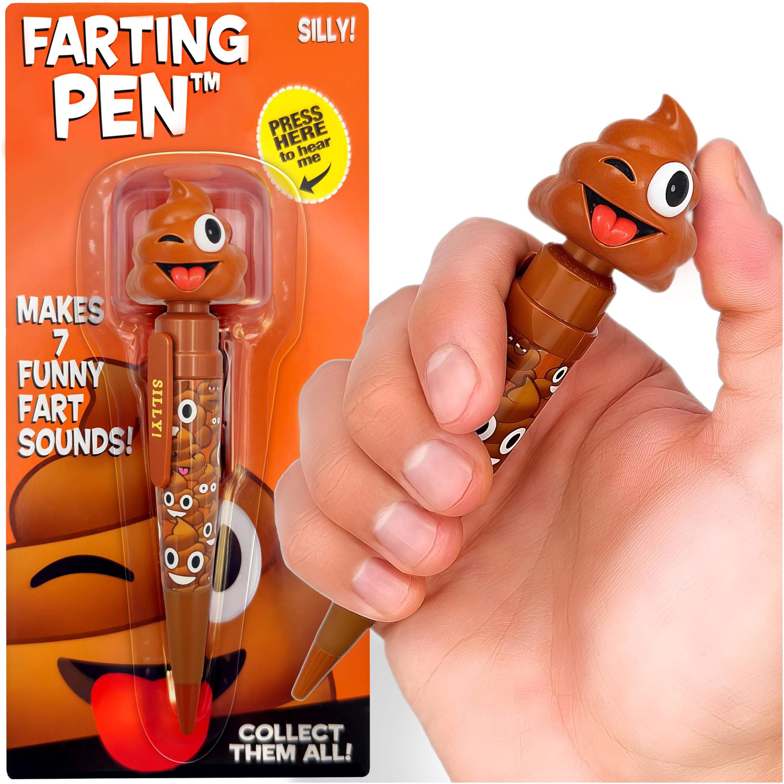 Kamhi World farting poop pen offers playful Easter prank gift for kids and teens