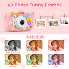 KANAD Kids Camera ships in vibrant, gift-ready packaging.
