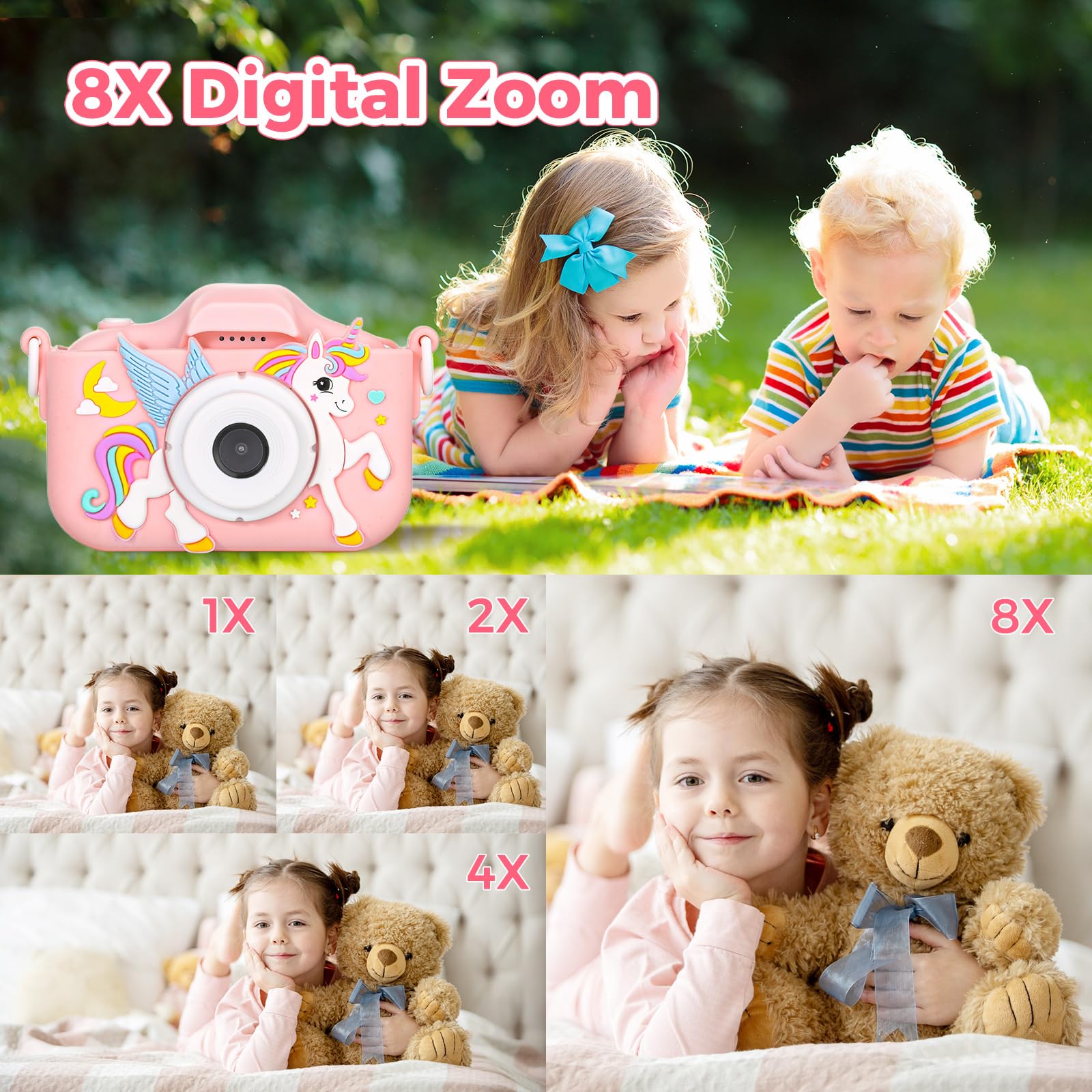 KANAD Kids Camera supports outdoor creativity and family memories.