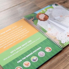 KangaToys reusable stickers stay fresh for repeated play.