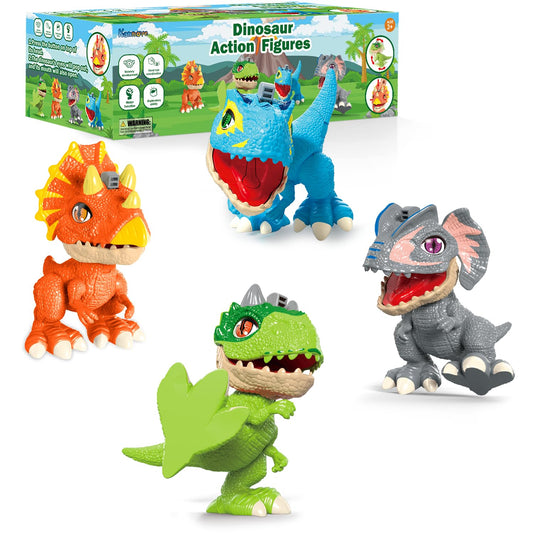 Kannove Tyrannosaurus rex figure with lifelike texture for imaginative play.