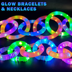 Kannove glow sticks with mode options for quick flicker, slow pulse, or steady light