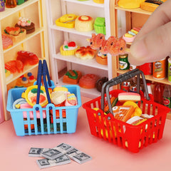 Kapeiluo miniature display set perfect for dollhouse kitchen and decor.