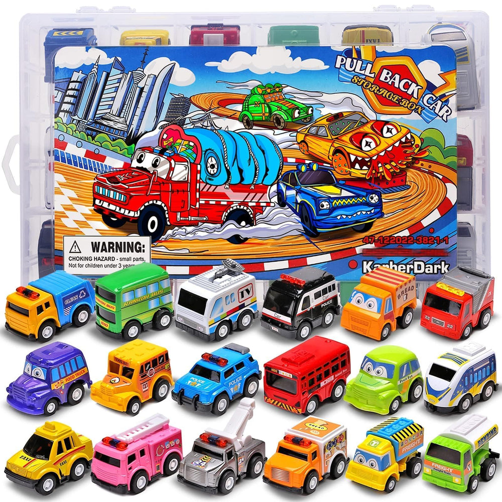 KarberDark display case shows off the car collection for easy viewing