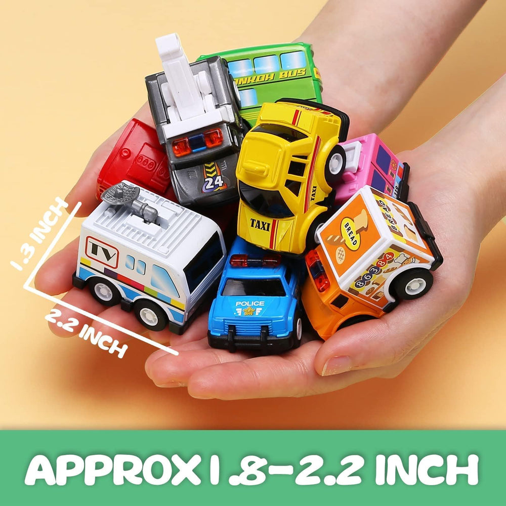 KarberDark pull-back action cars glide smoothly across surfaces