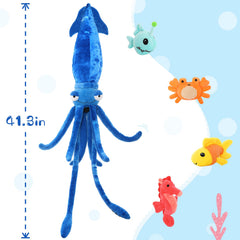 Karister clownfish plush, friendly marine buddy for imaginative play.