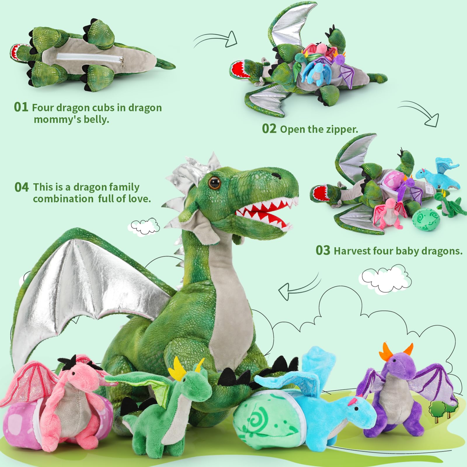 Karister durable and stain-resistant plush, easy wipe-clean care.