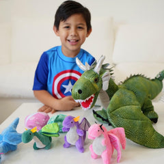 Karister educational plush toy, promotes color recognition and imaginative play.