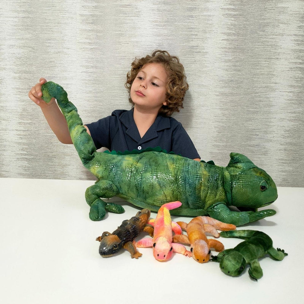 Karister lizard plush baby 3 for playtime adventures and travel cuddles