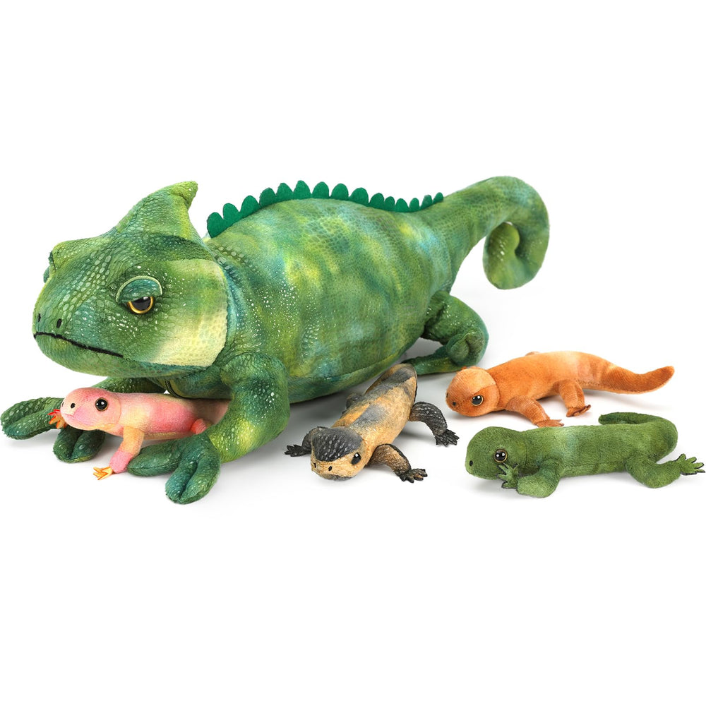 Karister lizard plush bedroom decor offering a warm friendly vibe