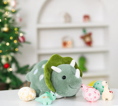 Karister Plush Dinosaur Room Decor adds whimsy to a kid's space.