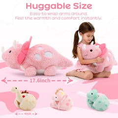 Karister stegosaurus baby dino — gentle plush for storytelling and bedtime.