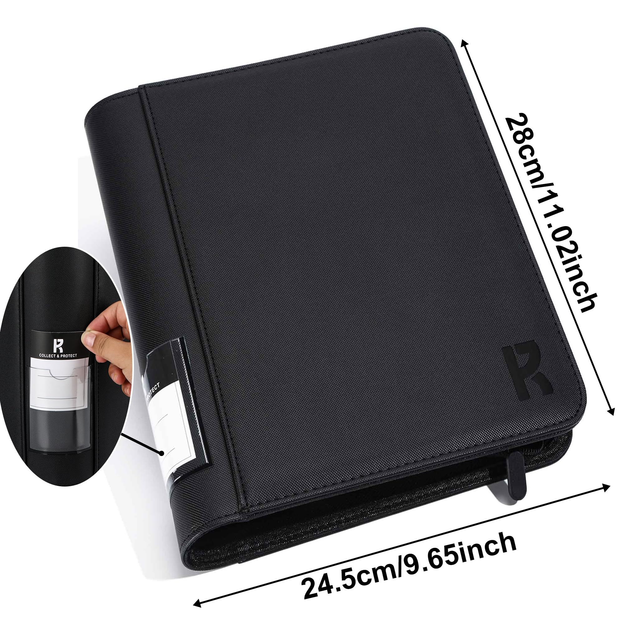 KarlyPro 100-pack penny sleeves protecting oversized cards