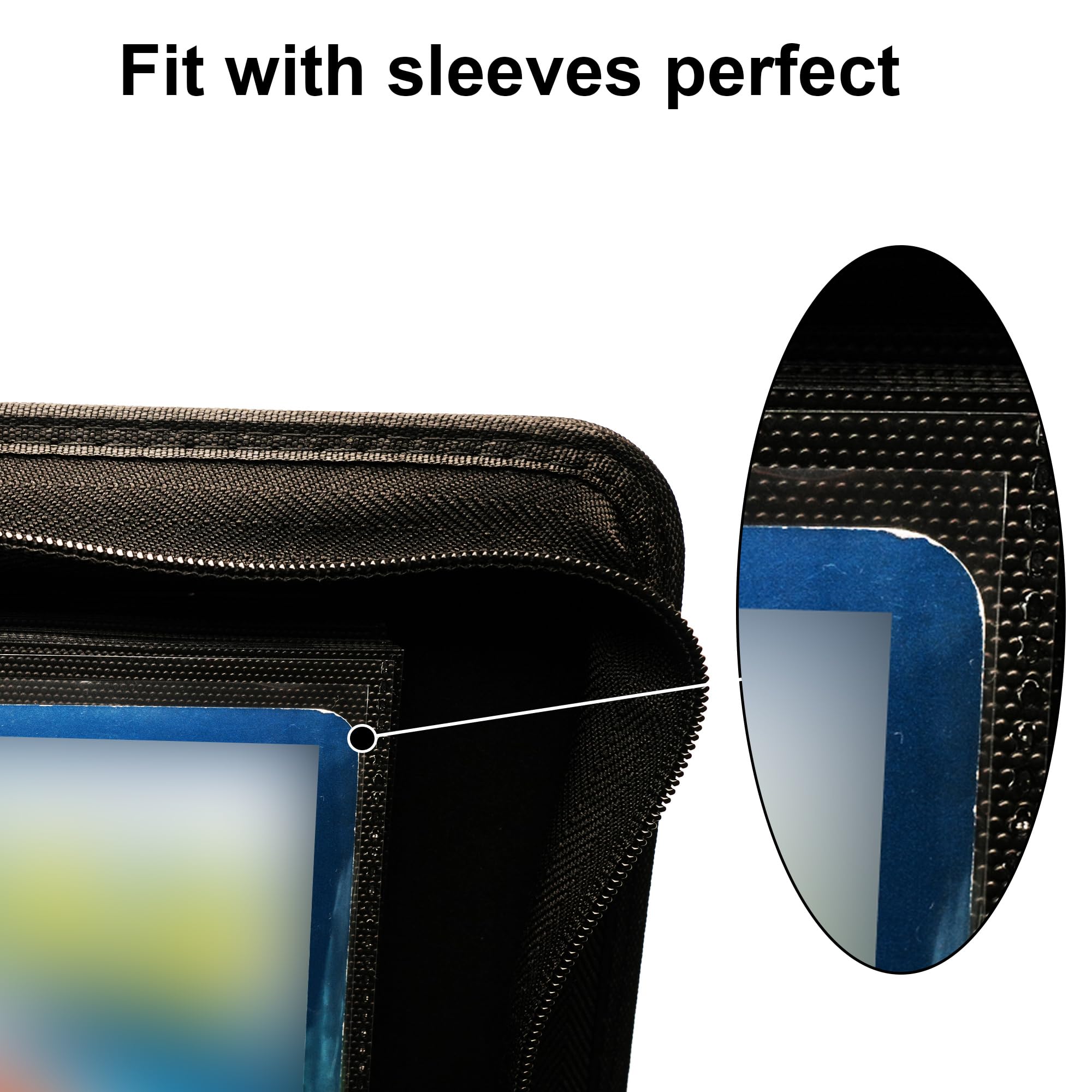 KarlyPro portable jumbo binder designed for easy travel with oversized cards