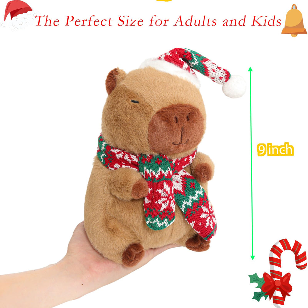 Karoeiwa capybara plush on display ready for gifting this season.