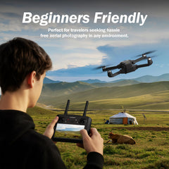Karuisrc GPS drone auto-return using precise GPS for secure recovery