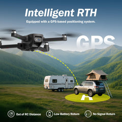 Karuisrc GPS drone carrying case and SD storage for easy transport