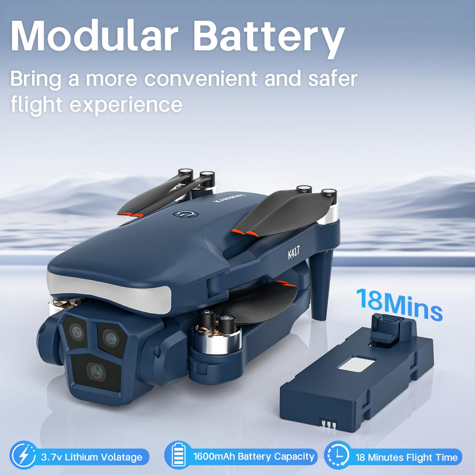 karuisrc wind-resistant drone offering stable hover for outdoor adventures.
