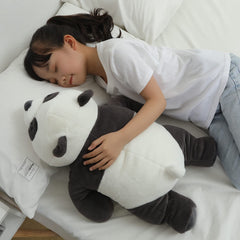 Kashabawangzi panda plush soft fabric detail for kids' comfort.