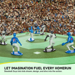 Birthday cake toppers featuring Kaskey Kids Baseball Guys for festive fun