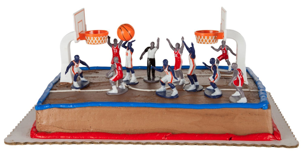 Kaskey Kids Basketball Guys basketball piece supports realistic pretend play