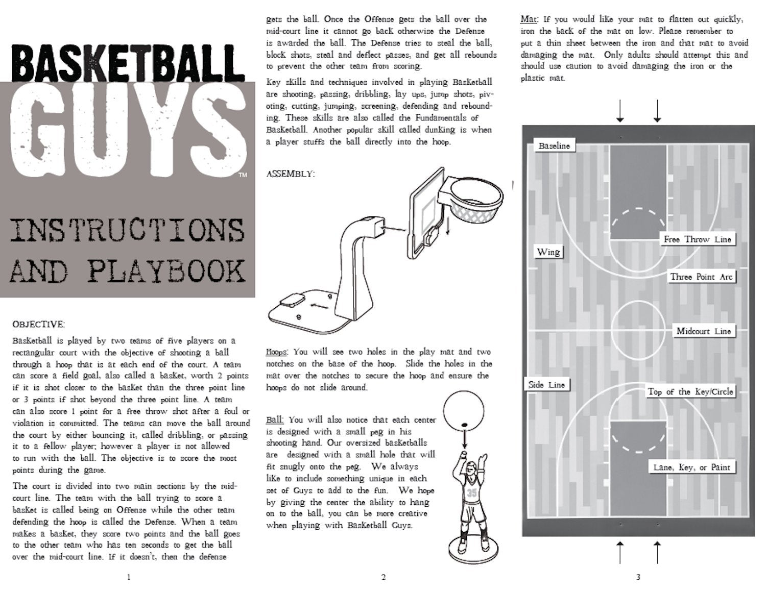 Kaskey Kids Basketball Guys 2-inch figures invite tabletop action