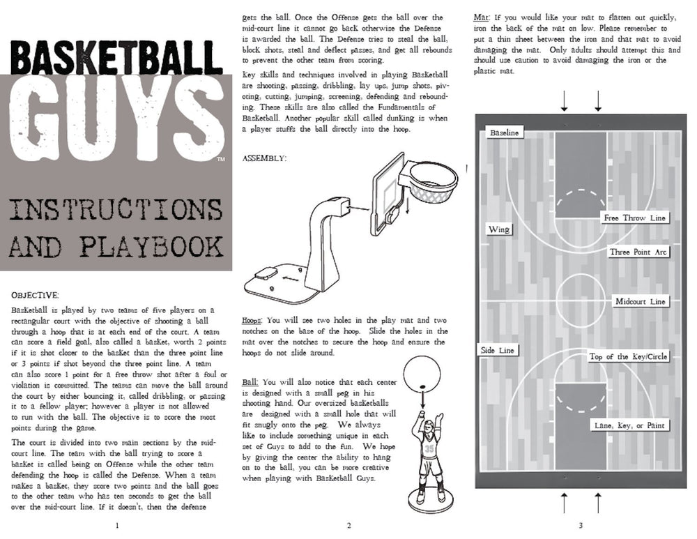 Kaskey Kids Basketball Guys 2-inch figures invite tabletop action