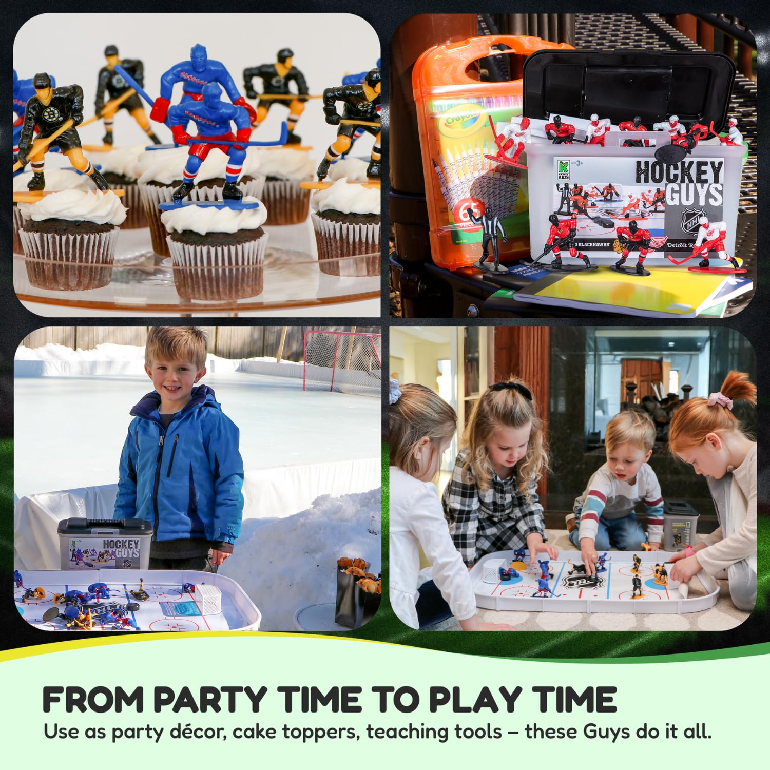 Kaskey Kids NHL Hockey Guys rules booklet helps kids learn basics in a friendly setting.