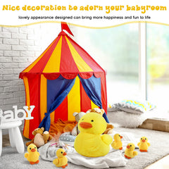Kasyat ducks support storytelling and imaginative play during daily routines.