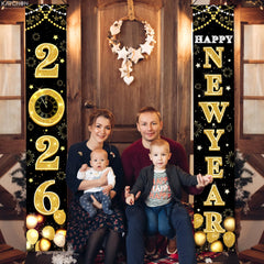 KatchOn 2026 door cover for glamorous NYE celebrations.